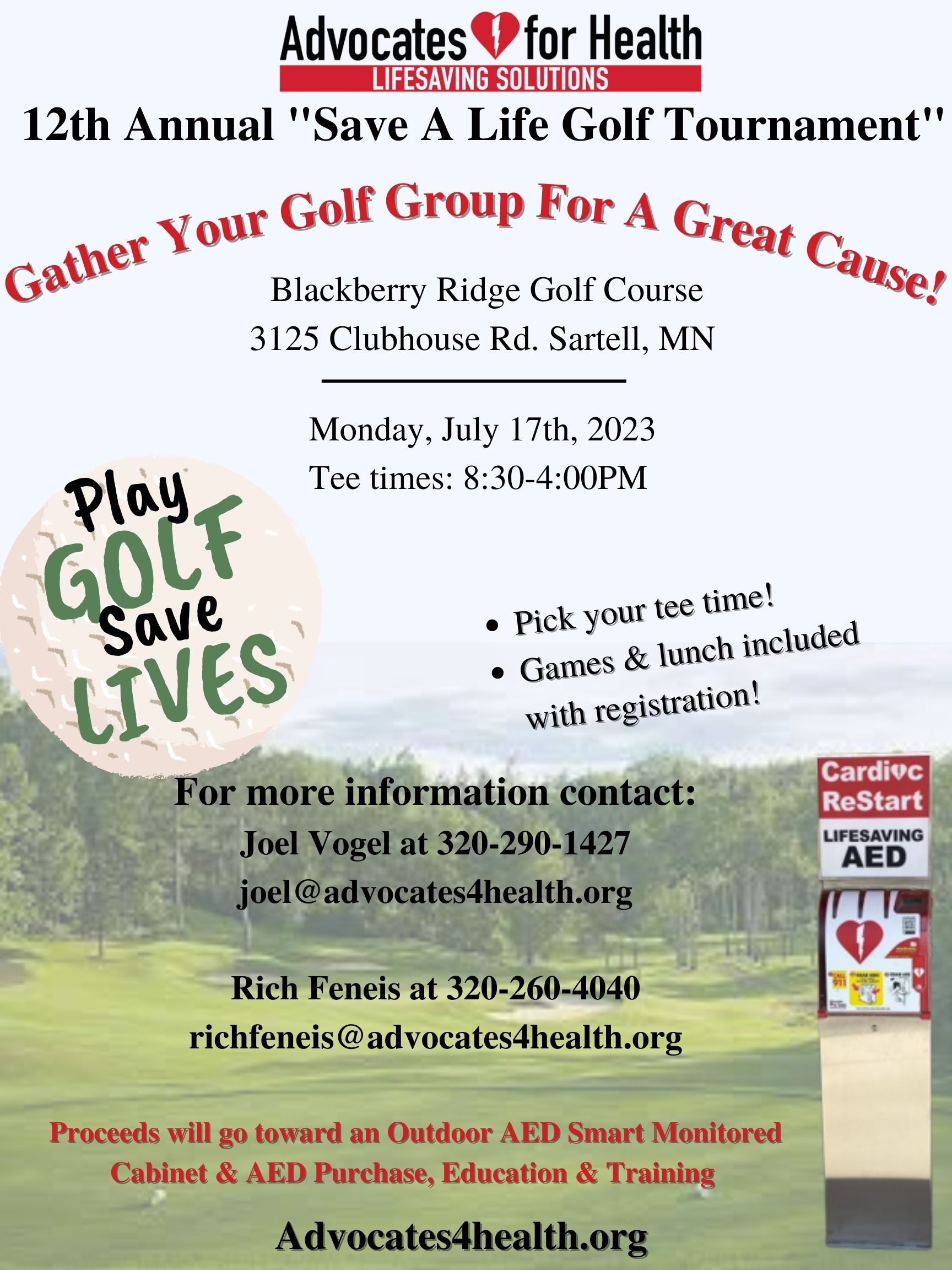 Golf Tournament – Advocates For Health